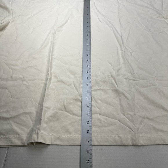 BCI Original Use Men's Size 4XL Short Sleeve Tee Shirt Cream New With Tags - Picture 11 of 12